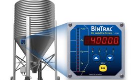 BT260 Bin Level Indicator with large 6-digit indicator