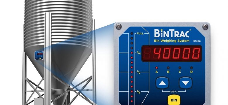 BT260 Bin Level Indicator with large 6-digit indicator